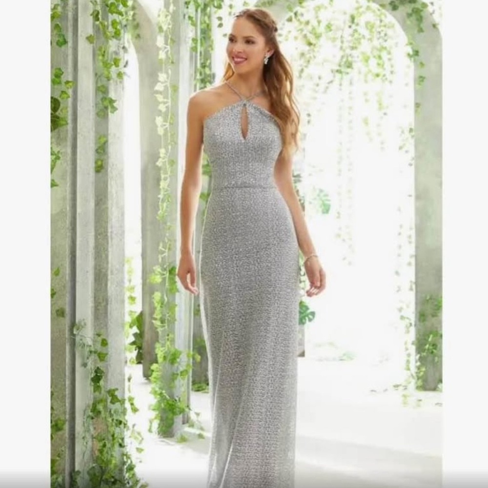 Mori Lee evening gown, size 12. Never worn! Excellent condition!